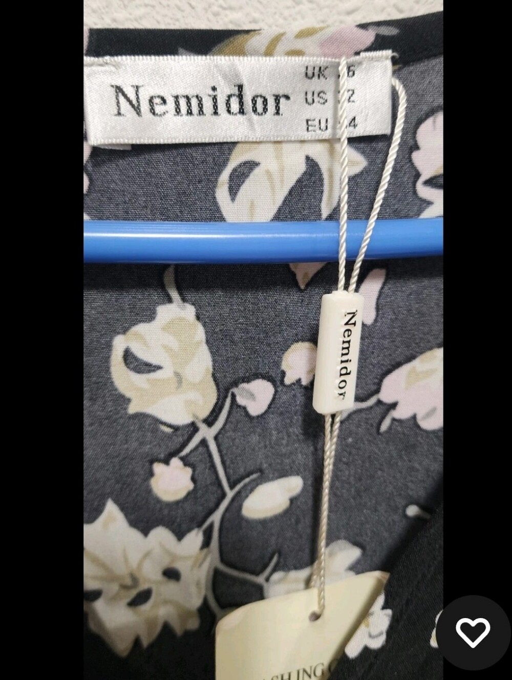 Nemidor Womens Casual Plus Size 22 Summer Boho Swing Wrap Dress Floral Print - Picture 7 of 7